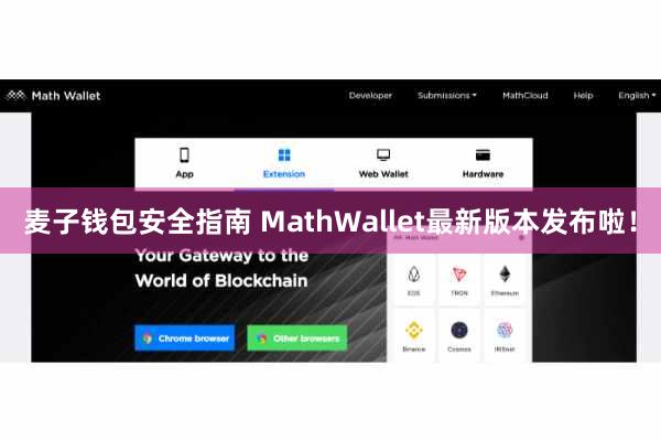麦子钱包安全指南 MathWallet最新版本发布啦!